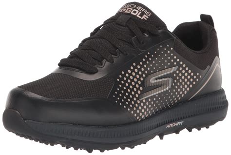 Skechers Go Elite 5 Arch Fit Waterproof Golf Shoe Sneaker in Black | Lyst