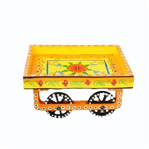 Wooden Decorative Tray- Yellow at Rs 700/piece | Serving Tray in Mumbai ...