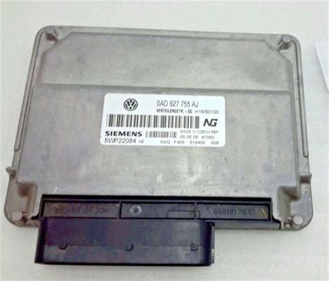 Vagecu Vag Ecu 0AD927755AJ 5WP22084 16 VW TOUAREG ŞANZIMAN BEYNİ