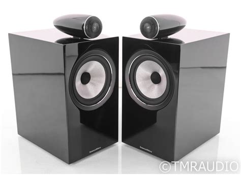 Bandw 705 S2 Bookshelf Speakers Gloss Black Pair Series 2 45328