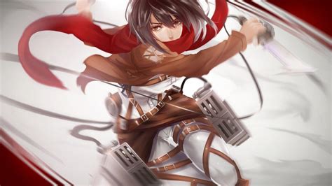 Aot Mikasa Wallpapers - Top Free Aot Mikasa Backgrounds - WallpaperAccess