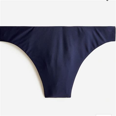 J Crew Swim Nwt Jcrew Highrise Cheeky Bikini Bottom In Navy Style