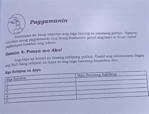 Ang Asya Ay Hinati Sa Limang Rehiyon Pisikal Gamit Ang Talahayanan