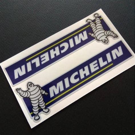 Michelin Tyre Logo Racing 3M Reflective Sticker, Hobbies & Toys ...