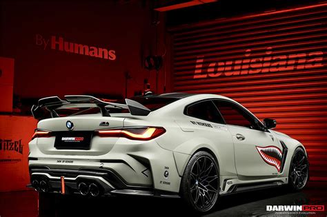 2022 BMW M4 Gets First Widebody Kit From DarwinPRO Turns Into Carbon Shark