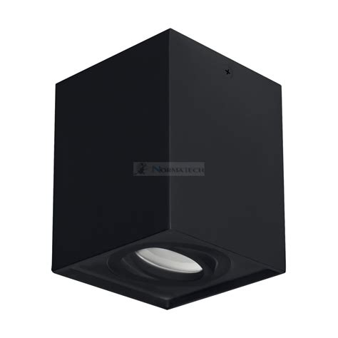 Sufitowa Oprawa Lampa Punktowa Hary D Gu Black Struhm Ideus