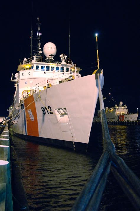 Dvids Images 270 Foot Coast Guard Cutter Legare Is Moored To The Pier