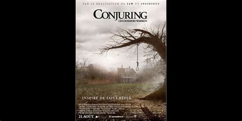 Photo Affiche Du Film Conjuring Les Dossiers Warren Purepeople