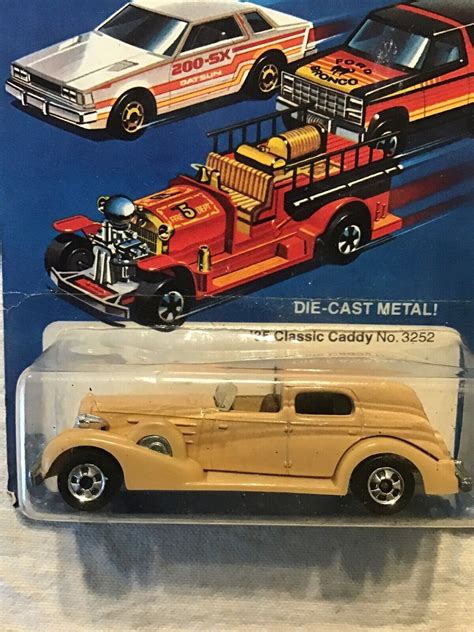 1981 Hot Wheels 35 Classic Caddy In Tan Moc Mint On Card Etsy