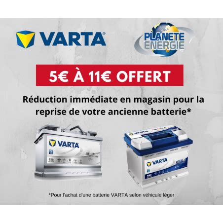 Varta Start Stop N Blue Dynamic Efb Ah A