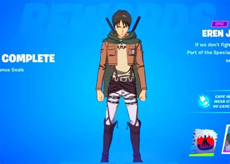 Everything you need to know about Eren Yeager quest in Fortnite