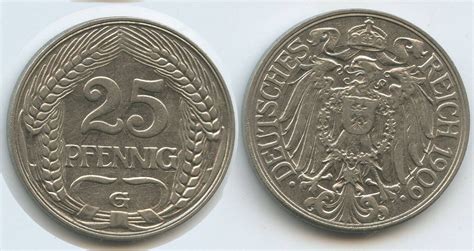 Deutsches Reich Kaiserreich Pfennig G Karlsruhe G Wilhelm