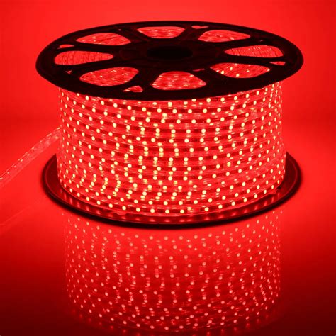 Buy Red 220v Led Strip Light Waterproof 20 100m 60