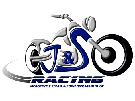 Motorcycle Repair and Powder Coating shop needs a busines logo | 37 Logo Designs for J&S Racing