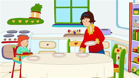 Caillou And The Anniversary Dinner Caillou S New Adventures Season 2