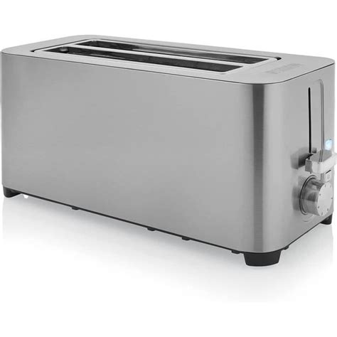 Grille pain 2 fentes Princess Steel Toaster Inox Brossé 7 niveaux