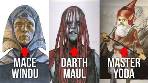 25 Pieces Of Unused Star Wars Concept Art YouTube