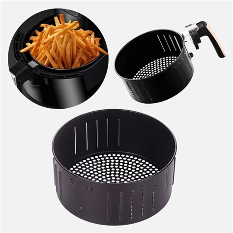 26l 35l Non Stick Air Fryer Basket Baking Drain Oil Pan Frying Accessories Kitchenware