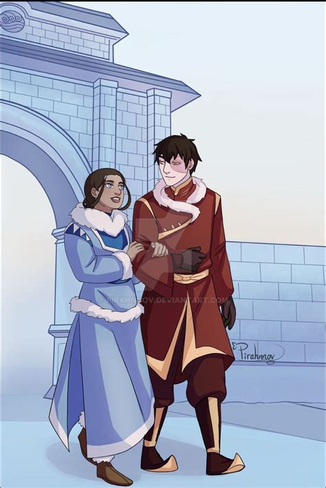 Prince Zuko And Katara In Zutara Week Visit To The Southern Water