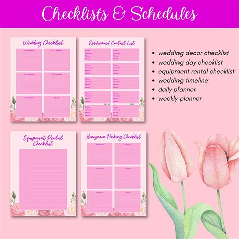 Wedding Planner Printable Bridal Planner - Etsy