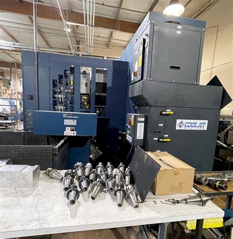 Matsuura Hplus 500 Pc2 Machining Centers Horizontal Machine Hub