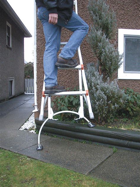 GRAINGER APPROVED Ladder Leveler, Steel, 1200 lb Load Capacity ...