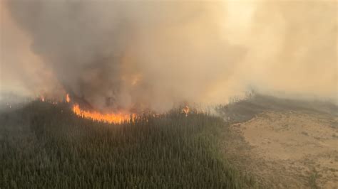 Wildfire Updates From Clear Hills County Along With The Peace River Slave Lake Whitecourt And