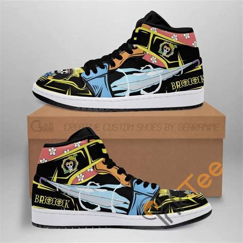 Brook Soul Solid Skill One Piece Anime Amazon Air Jordan Shoes Animetrium