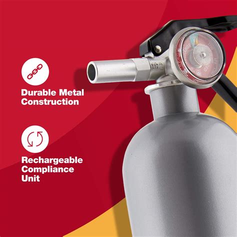 First Alert Dhome1 Rechargeable Standard Home Fire Extinguisher Ul