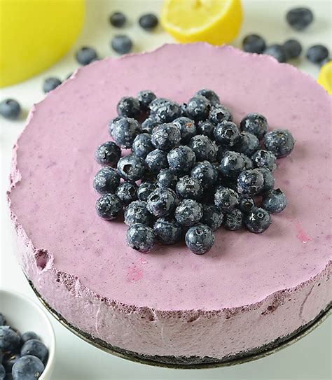 No Bake Blueberry Cheesecake Lidia S Cookbook