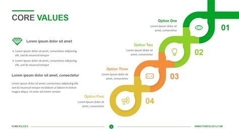 Core Values Template | Download & Edit PPT | PowerSlides™