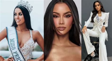 Miss Universo 2023 Quién Es Camila Escribens La Representante Peruana