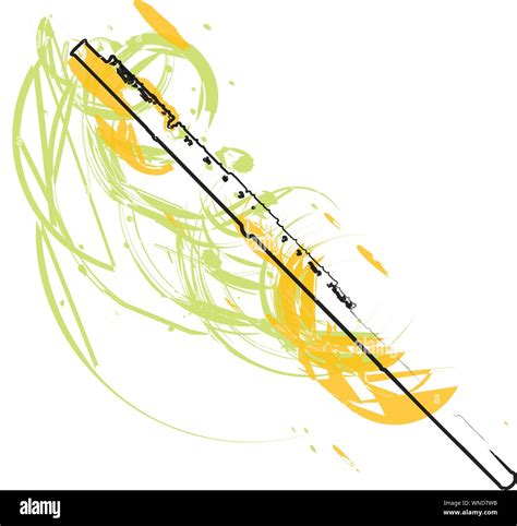 abstract Flute illustration Stock Vector Image & Art - Alamy