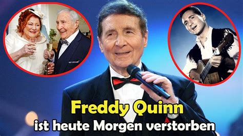 Das Tragische Und Traurige Leben Des S Ngers Freddy Quinn Youtube