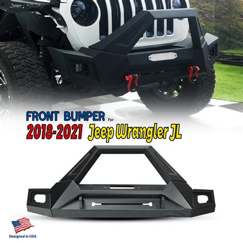 Supply 2018 2021 Jeep Wrangler Jl Front Bumper Wholesale Factory Guangdong Taiyao Automobile