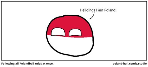 Following All Polandball Rules At Once Comic Studio