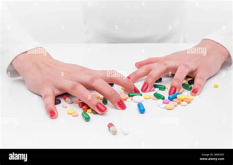 Refusing Pills Hi Res Stock Photography And Images Alamy