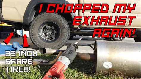 Toyota Tacoma Spare Tire Removal