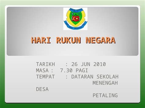 Ppt Background Rukun Negara Dokumen Tips