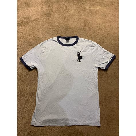 Blue Polo Ralph Lauren T-Shirt (XL 18-20) - Depop