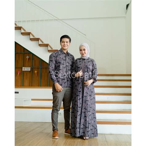 Jual Gamis Cardy Couple Terbaru Gamis Remaja Batik Couple Untuk Kondangan Lamaran Wisuda