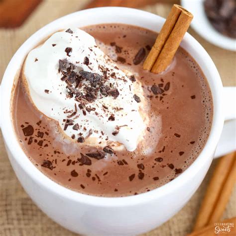 Mexican Hot Chocolate - Celebrating Sweets