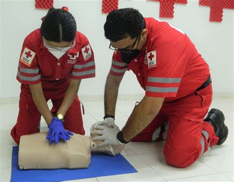 Invita Cruz Roja a la población capacitarse en primeros auxilios