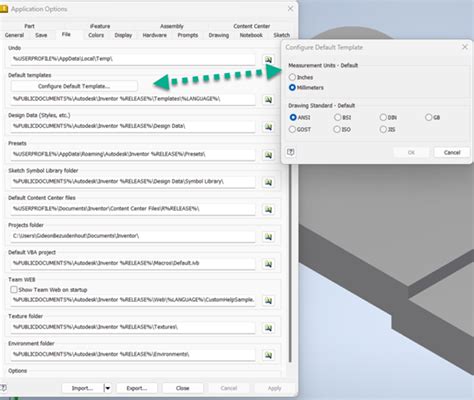 Autodesk Inventor Applications Options Micrographics