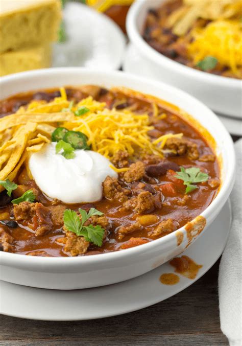 Chili Recipe With Ground Turkey In Crock Pot At Emile Baker Blog