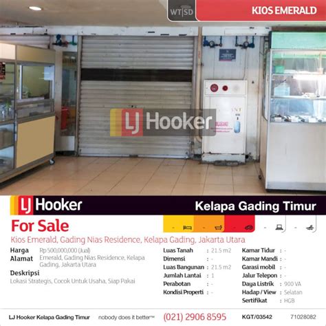 Tokokios Kios Emerald Food Court Gading Nias Residence Kelapa Gading