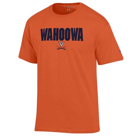 Uva Virginia Champion Wahoowa Tee Alumni Hall