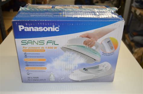 Panasonic Cordless Steam Iron Powerful 1500w Model Ni L70sr Vintage Dolls Steam Iron Grow