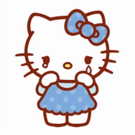 Hello Kitty Triste