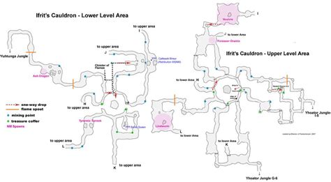 Ifrit's Cauldron/Maps - Gamer Escape's Final Fantasy XI wiki - Characters, items, jobs, and more